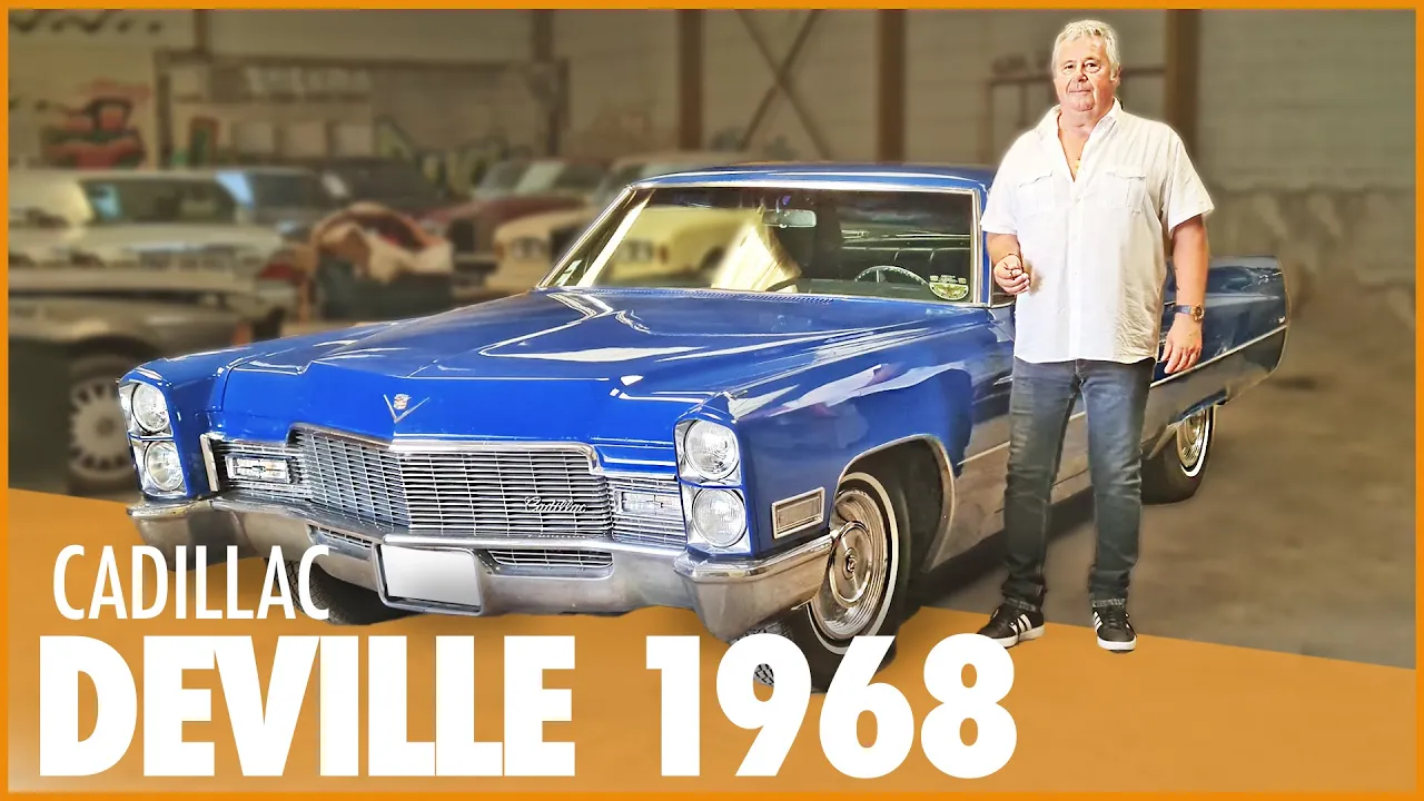 La CADILLAC DEVILLE de 1968 est MONSTRUEUSE & BRUTALE 😈 (+Bonus)