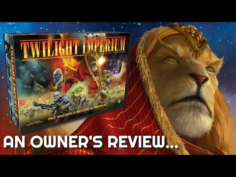 Twilight Imperium 4th Edition - An owner's review, four years on...