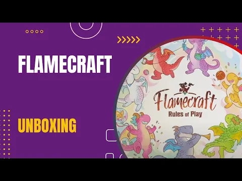 Flamecraft Board Game Unboxing | Danicha