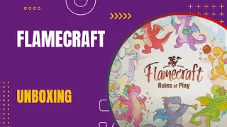 Flamecraft Board Game Unboxing | Danicha
