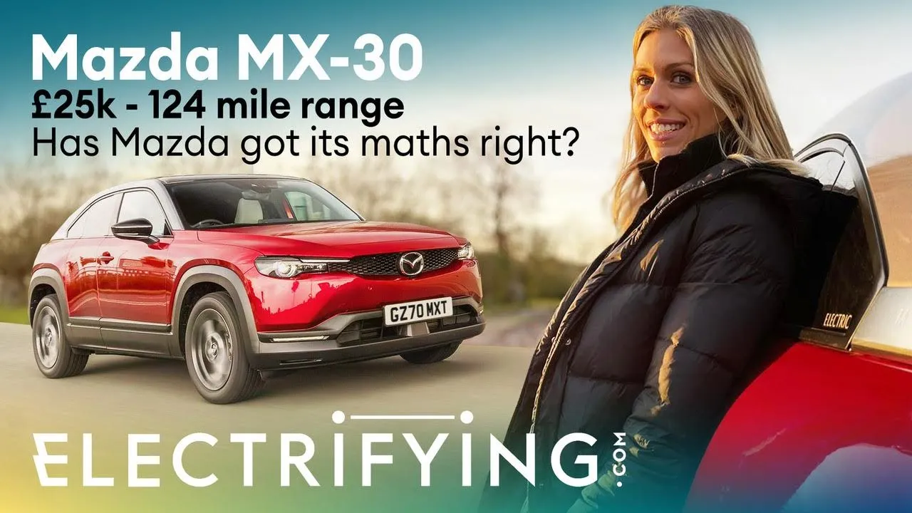 Mazda MX-30 SUV 2021 review: £25k for 124 miles? Has Mazda got its maths right? / Electrifying