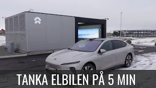 Hur fungerar NIOs batteribytarstationer? | Elbilsmagasinet