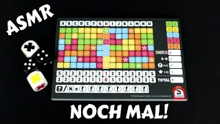 ASMR Solo Board Game Playthrough - NOCH MAL! -BLACK (Whispering)