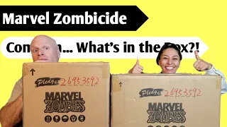 Zombie Invasion: An Unboxing of the Last of the Marvel Zombies - A Zombicide Game Kickstarter