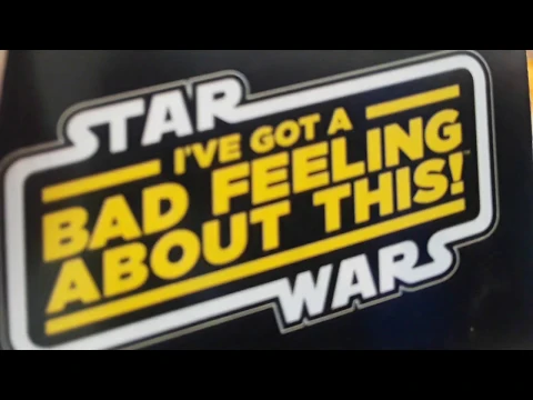 #Starwars I got a bad feeling about this card game unboxing