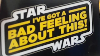 #Starwars I got a bad feeling about this card game unboxing