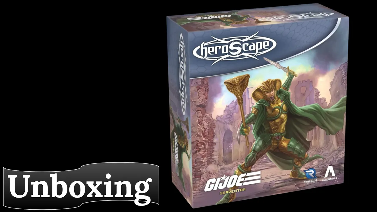 G.I. JOE Heroscape: Serpentor - Unboxing