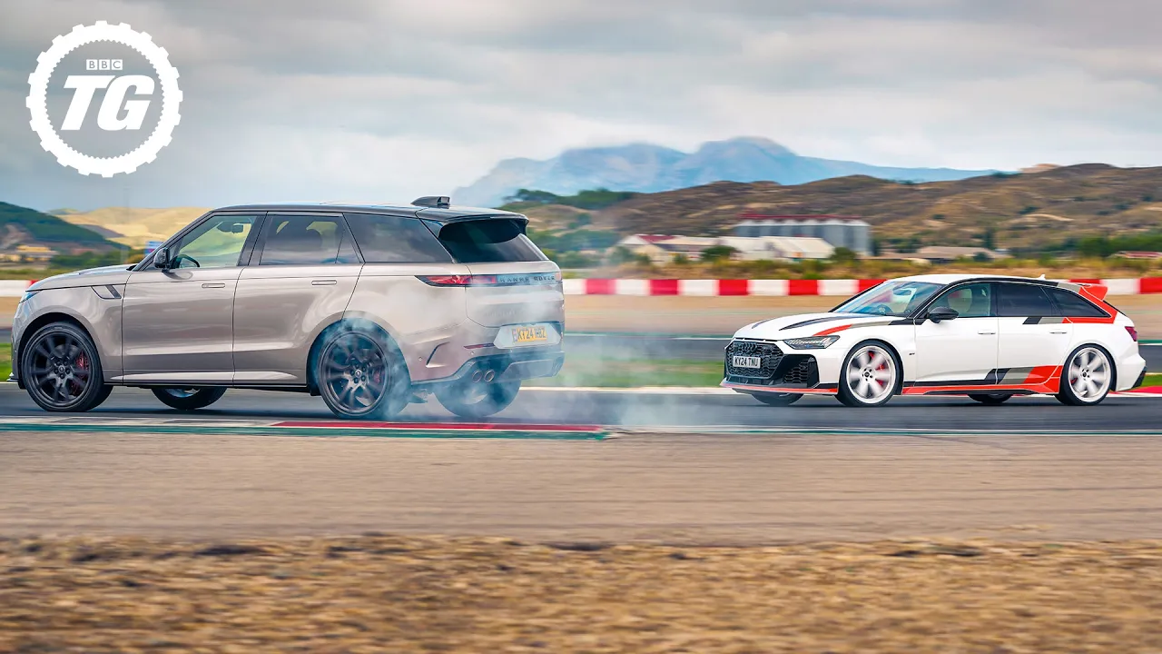 Range Rover Sport SV vs Audi RS6 GT: Track Battle | 4K