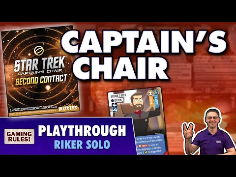 Star Trek Captains Chair: Solo Playthough - Riker vs Picard