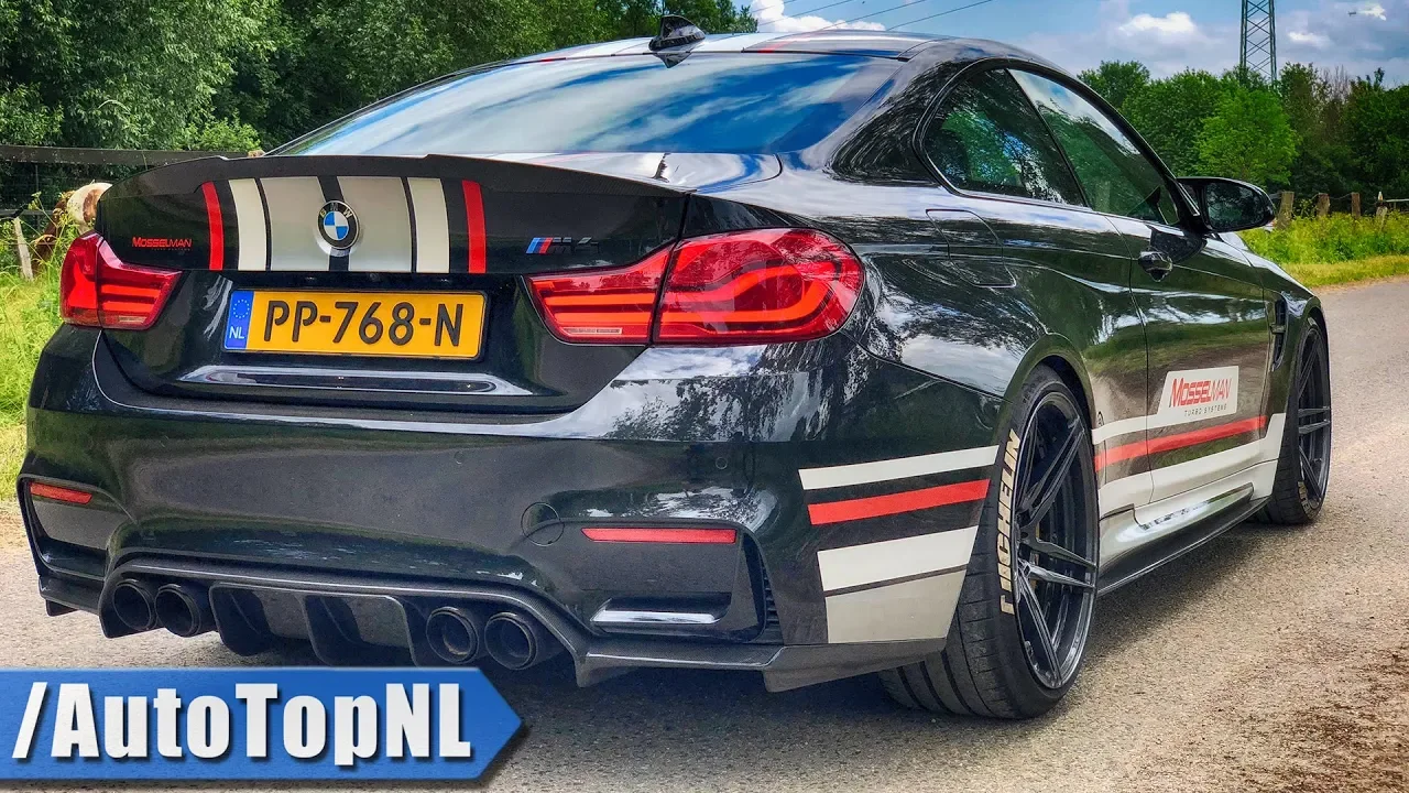 BMW M4 Mosselman 620HP Review by AutoTopNL (English Subtitles)
