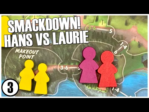 Final Girl - Hans vs Laurie at Camp Happy Trails | Van Ryder Games | Board Games | Playthrough | 3