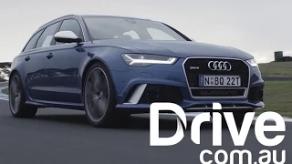 2015 Audi RS6 Track Tested | Drive.com.au