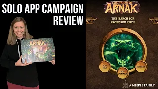 Lost Ruins of Arnak Solo App Driven Campaign Review