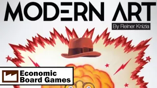 Modern Art: Run-through: Economic Board Games