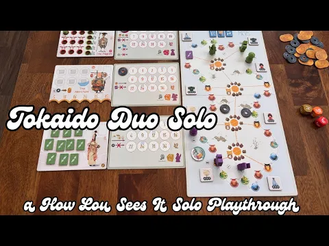 Tokaido Duo Solo Playthrough
