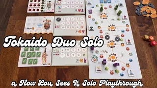Tokaido Duo Solo Playthrough