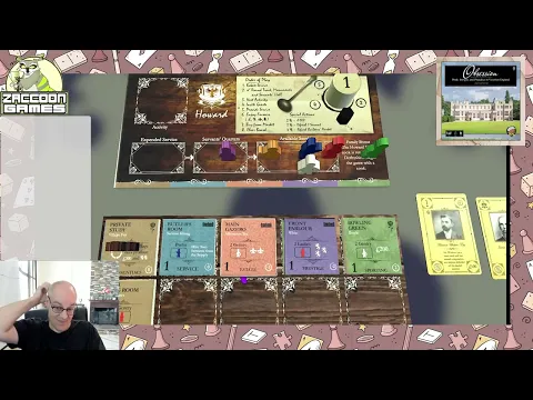 Obsession (solo) Game 5 w/ Wessex and Upstairs/Downstairs expansions