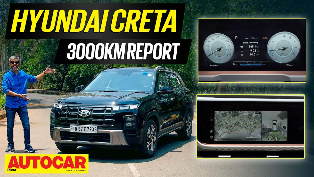 Hyundai Creta - 3,000km Review | Long Termer |@autocarindia1