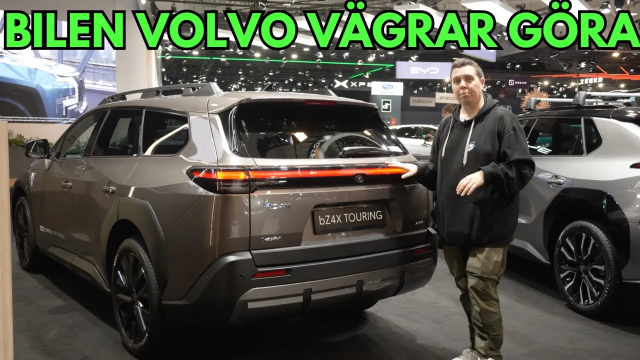 Toyota bZ4X Touring - Upphöjd kombi med 600 liter bagage (oh yeeah)