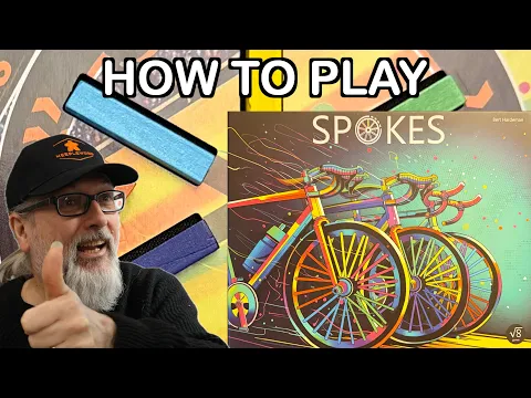 How to Play | Spokes | The Cycle Racing Board Game | Bert Hardeman | Radical 8 Games