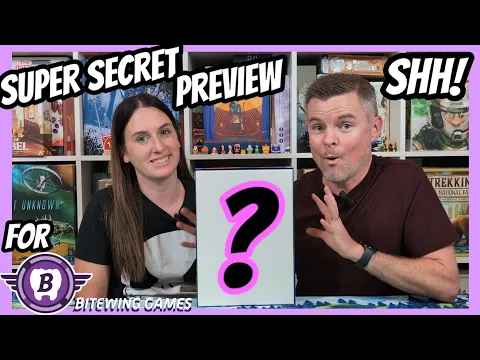 SHH!! Top Secret Board Game Preview From Bitewing Games!!