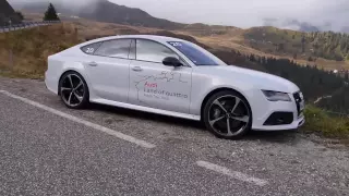 Audi RS7 quattro test review in the Alps - Autogefühl Autoblog