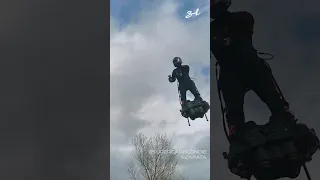 Flying At 200 Kmh With A Homemade Flyboard 🔥
