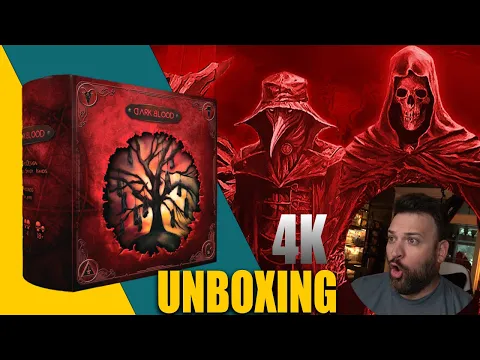 Dark Blood by Meeple Pug Just Arrived What's in the Box?! - 4k Unboxing