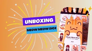 Unboxing Meow meow dice - Playte Games