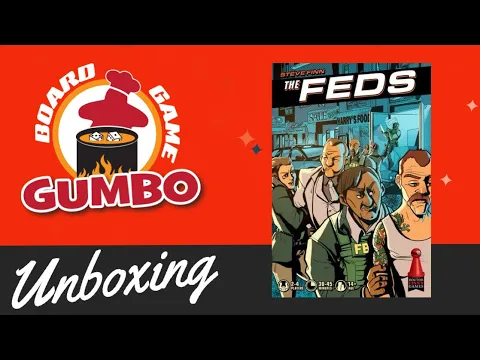 The Feds - Unboxing & Overview of Gameplay