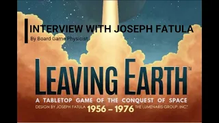 Interview with Joseph Fatula (sottotitoli in italiano) - Leaving Earth