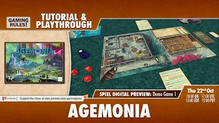 Agemonia - Tutorial & Playthrough Demo for Spiel Digital - Game 1