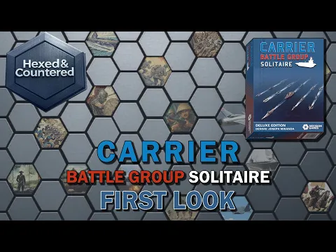 Carrier Battle Group Solitaire (Decision Games) - First Look