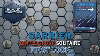 Carrier Battle Group Solitaire (Decision Games) - First Look