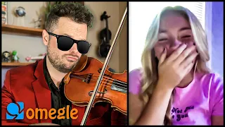 Violinist AMAZES Omegle With POP Music