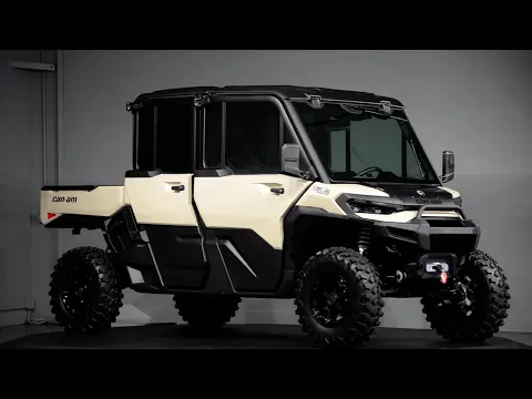 2026 Can-am Defender Max Limited Hd11 Desert Tan & Carbon Black Thumbnail alt