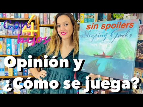 SLEEPING GODS (Maldito Games) Opinión y ¿Cómo se juega? [SIN SPOILERS]