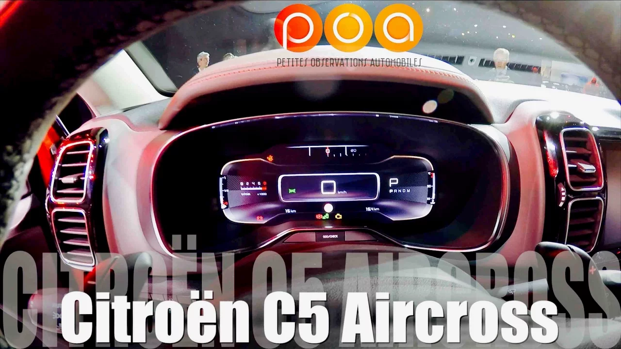 Citroën C5 Aircross 2018 : le tour du propriétaire - Salon de Shanghai 2017 1/4