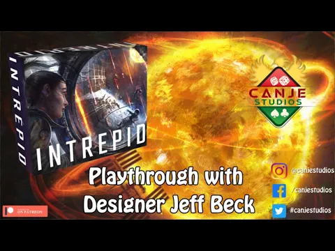 Canje Plays Intrepid with Designer Jeff Beck