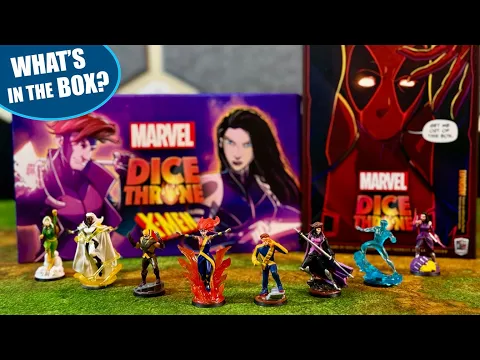 MARVEL DICE THRONE X-MEN Board Game Unboxing