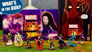 MARVEL DICE THRONE X-MEN Board Game Unboxing