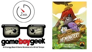 Memoarrr! (Allegro 2-min) Review with the Game Boy Geek