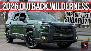 Japan's Raptor Wagon?! | 2026 Subaru Outback Wilderness | Detailed Review & Breakdown