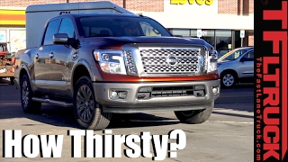 2017 Nissan Titan Towing MPG Review: 100-Mile Highway Loop