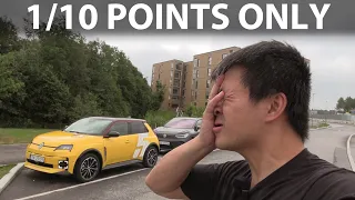 Renault 5 E-Tech autoparking test