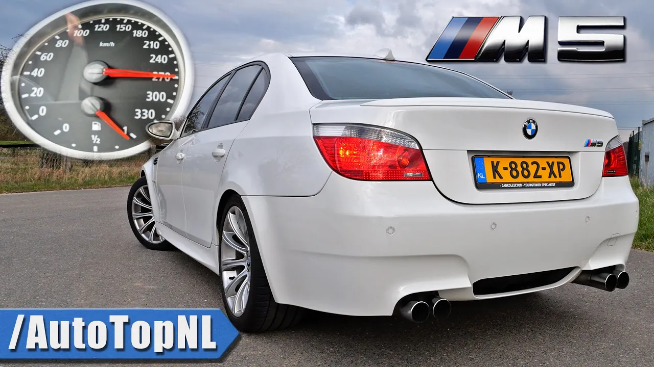 BMW M5 E60 5.0 V10 | ACCELERATION TOP SPEED & SOUND | AUTOBAHN POV by AutoTopNL