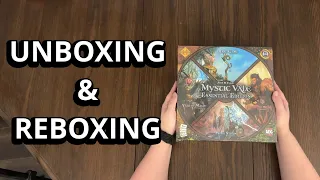 Mystic Vale Essential Edition - Game Unboxing & Reboxing - What's in the Box?