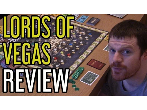 Dice Hard - Lords of Vegas - Board Game Review