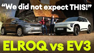 Skoda Elroq vs Kia EV3 | First UK twin test | Which electric SUV is the champion? | Electrifying