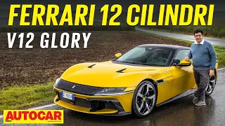 Ferrari 12 Cilindri review - The screaming 9500rpm V12 GT | Autocar India